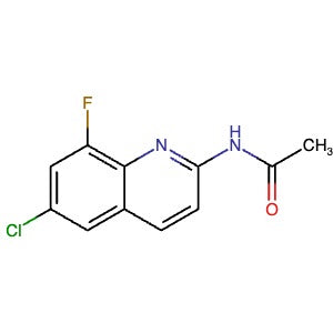 2677029-54-6 | N-(6-Chloro-8-fluoroquinolin-2-yl)acetamide - Hoffman Fine Chemicals