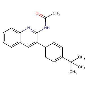 2677029-60-4 | N-(3-(4-(tert-Butyl)phenyl)quinolin-2-yl)acetamide - Hoffman Fine Chemicals