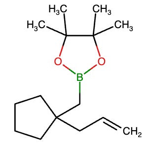 2688759-66-0 | 2-((1-Allylcyclopentyl)methyl)-4,4,5,5-tetramethyl-1,3,2-dioxaborolane - Hoffman Fine Chemicals