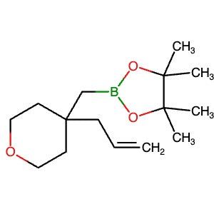 2688759-68-2 | 2-((4-Allyltetrahydro-2H-pyran-4-yl)methyl)-4,4,5,5-tetramethyl-1,3,2-dioxaborolane - Hoffman Fine Chemicals