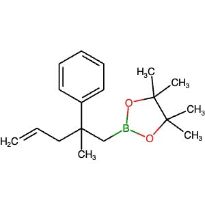 2688759-70-6 | 4,4,5,5-Tetramethyl-2-(2-methyl-2-phenylpent-4-en-1-yl)-1,3,2-dioxaborolane - Hoffman Fine Chemicals