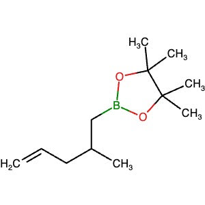 2724934-77-2 | 4,4,5,5-Tetramethyl-2-(2-methylpent-4-en-1-yl)-1,3,2-dioxaborolane - Hoffman Fine Chemicals