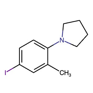 2736660-27-6 | N-(4-Iodo-2-methylphenyl)pyrrolidine - Hoffman Fine Chemicals