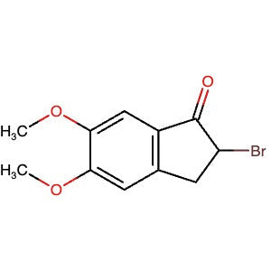2747-08-2 | 2-Bromo-5,6-dimethoxy-2,3-dihydro-1H-inden-1-one - Hoffman Fine Chemicals