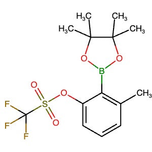 2803425-72-9 | 3-Methyl-2-(4,4,5,5-tetramethyl-1,3,2-dioxaborolan-2-yl)phenyl trifluoromethanesulfonate - Hoffman Fine Chemicals