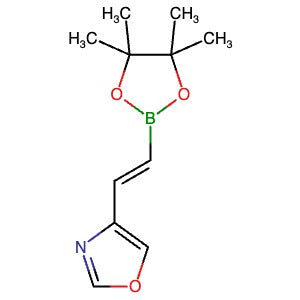 2803902-95-4 | (E)-4-(2-(4,4,5,5-Tetramethyl-1,3,2-dioxaborolan-2-yl)vinyl)oxazole - Hoffman Fine Chemicals