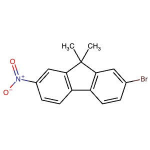28320-33-4 | 2-Bromo-9,9-dimethyl-7-nitro-9H-fluorene - Hoffman Fine Chemicals