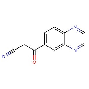 2873282-43-8 | 3-Oxo-3-(quinoxalin-6-yl)propanenitrile - Hoffman Fine Chemicals