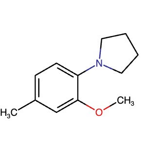 2895438-47-6 | N-(2-Methoxy-4-methylphenyl)pyrrolidine - Hoffman Fine Chemicals