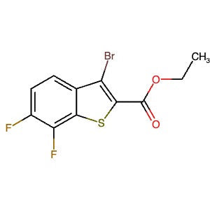 2936626-95-6 | Ethyl 3-bromo-6,7-difluorobenzo[b]thiophene-2-carboxylate - Hoffman Fine Chemicals