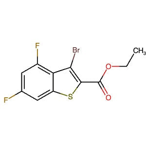 2936626-96-7 | Ethyl 3-bromo-4,6-difluorobenzo[b]thiophene-2-carboxylate - Hoffman Fine Chemicals