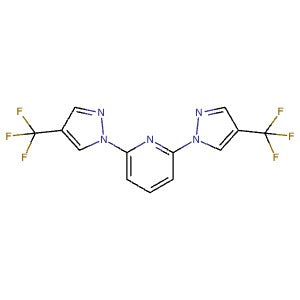 2941013-96-1 | 2,6-Bis(4-(trifluoromethyl)-1H-pyrazol-1-yl)pyridine - Hoffman Fine Chemicals