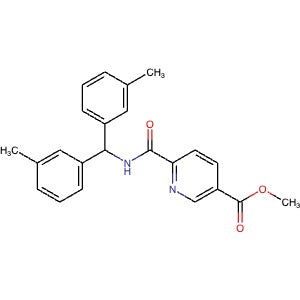 2941181-53-7 | Methyl 6-((di-m-tolylmethyl)carbamoyl)nicotinate - Hoffman Fine Chemicals