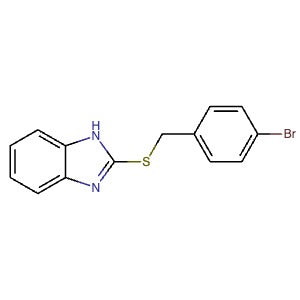 296273-25-1 | 2-((4-Bromobenzyl)thio)-1H-benzo[d]imidazole - Hoffman Fine Chemicals