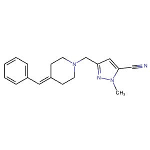 2983002-89-5 | 3-((4-Benzylidenepiperidin-1-yl)methyl)-1-methyl-1H-pyrazole-5-carbonitrileÊ - Hoffman Fine Chemicals