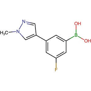(3-Fluoro-5-(1-methyl-1H-pyrazol-4-yl)phenyl)boronic acid - Hoffman Fine Chemicals