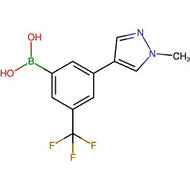 (3-(1-Methyl-1H-pyrazol-4-yl)-5-(trifluoromethyl)phenyl)boronic acid - Hoffman Fine Chemicals