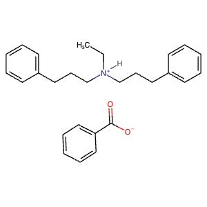 3004869-67-1 | N-Ethyl-3-phenyl-N-(3-phenylpropyl)propan-1-aminium benzoate - Hoffman Fine Chemicals