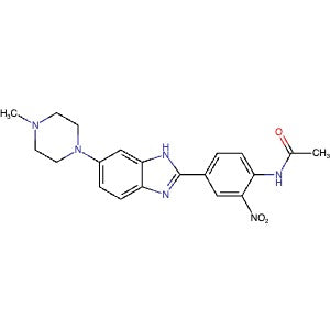 308362-09-6 | N-(4-(6-(4-Methylpiperazin-1-yl)-1H-benzo[d]imidazol-2-yl)-2-nitrophenyl)acetamide - Hoffman Fine Chemicals