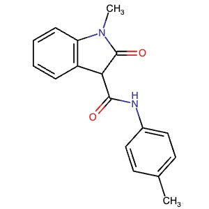 32866-55-0 | 1-Methyl-2-oxo-N-(p-tolyl)indoline-3-carboxamide - Hoffman Fine Chemicals