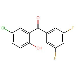 329941-82-4 | (5-Chloro-2-hydroxyphenyl)(3,5-difluorophenyl)methanone - Hoffman Fine Chemicals