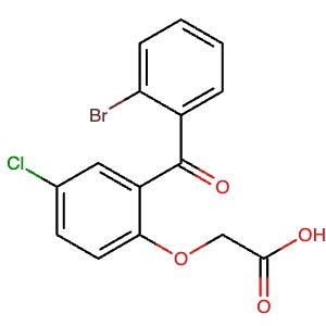 329944-32-3 | ({2-[(2-Bromophenyl)carbonyl]-4-chlorophenyl}oxy)acetic acid - Hoffman Fine Chemicals