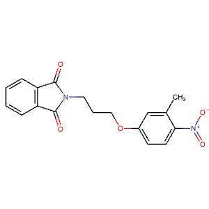 329945-94-0 | 2-[3-(3-Methyl-4-nitrophenoxy)propyl]-1H-isoindole-1,3(2H)-dione - Hoffman Fine Chemicals