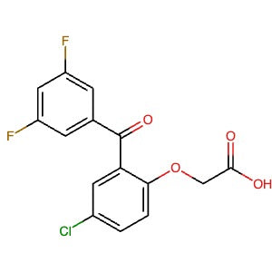 329946-79-4 | [4-Chloro-2-(3,5-difluorobenzoyl)phenoxy]acetic acid - Hoffman Fine Chemicals