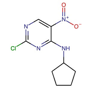 330550-92-0 | 2-Chloro-N-cyclopentyl-5-nitropyrimidin-4-amine - Hoffman Fine Chemicals