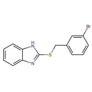 330839-05-9 | 2-((3-Bromobenzyl)thio)-1H-benzo[d]imidazole - Hoffman Fine Chemicals