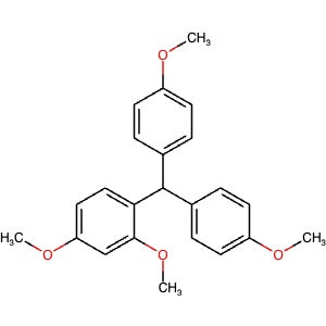 351227-87-7 | 4-Bis(4-methoxyphenyl)methyl-1,3-dimethoxybenzene - Hoffman Fine Chemicals