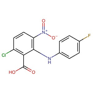 359630-76-5 | 2-(4-Fluorophenylamino)-6-chloro-3-nitro- benzoic Acid - Hoffman Fine Chemicals