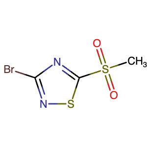 36950-16-0 | 3-Bromo-5-(methylsulfonyl)-1,2,4-thiadiazole - Hoffman Fine Chemicals