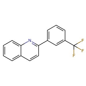 396-84-9 | 2-(3-Trifluoromethyl)phenylquinoline - Hoffman Fine Chemicals