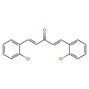 39777-56-5 | (1E,4E)-1,5-bis-(2-Chlorophenyl)penta-1,4-dien-3-one - Hoffman Fine Chemicals