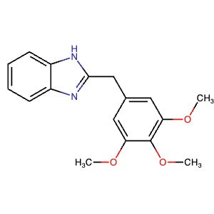 40608-83-1 | 2-(3,4,5-Trimethoxybenzyl)-1H-benzo[d]imidazole - Hoffman Fine Chemicals