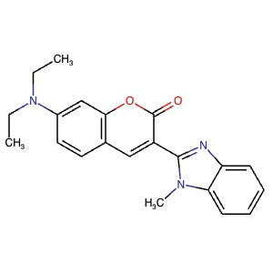 41044-12-6 | 7-(Diethylamino)-3-(1-methyl-1H-benzimidazol-2-yl)coumarin - Hoffman Fine Chemicals