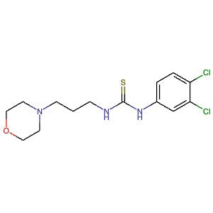 430468-89-6 | 1-(3,4-Dichlorophenyl)-3-(3-morpholinopropyl)thiourea - Hoffman Fine Chemicals