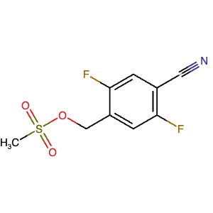 433940-04-6 | (4-Cyano-2,5-difluorophenyl)methyl methanesulfonate - Hoffman Fine Chemicals