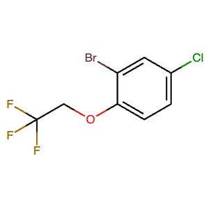 452082-66-5 | 2-Bromo-4-chloro-1-(2,2,2-trifluoroethoxy)benzene - Hoffman Fine Chemicals