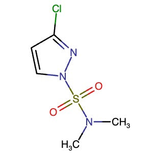 458543-77-6 | 3-Chloro-N,N-dimethyl-1H-pyrazole-1-sulfonamide - Hoffman Fine Chemicals