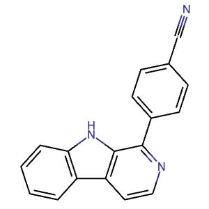 461424-05-5 | 4-(9H-Pyrido[3,4-b]indol-1-yl)benzonitrile - Hoffman Fine Chemicals