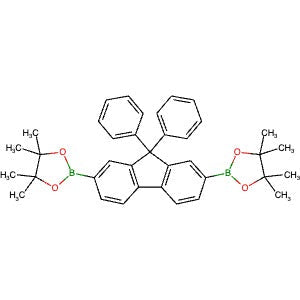 474918-36-0 | 2,2'-(9,9-Diphenyl-9H-fluorene-2,7-diyl)bis(4,4,5,5-tetramethyl-1,3,2-dioxaborolane) - Hoffman Fine Chemicals