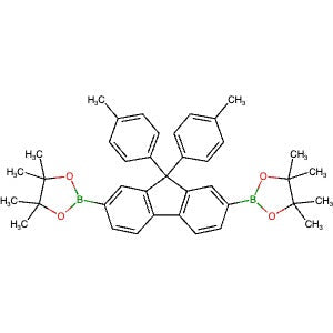 474918-37-1 | 2,2'-(9,9-Di-p-tolyl-9H-fluorene-2,7-diyl)bis(4,4,5,5-tetramethyl-1,3,2-dioxaborolane) - Hoffman Fine Chemicals