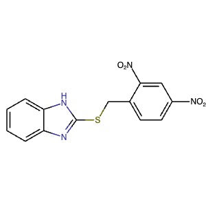 475977-79-8 | 2-((2,4-Dinitrobenzyl)thio)-1H-benzo[d]imidazole - Hoffman Fine Chemicals