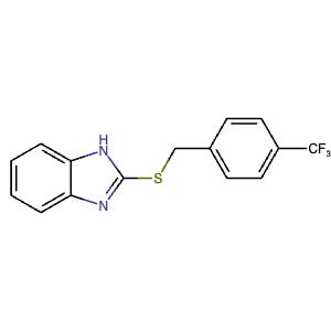 475977-81-2 | 2-((4-(Trifluoromethyl)benzyl)thio)-1H-benzo[d]imidazole - Hoffman Fine Chemicals