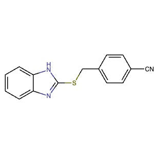 475977-83-4 | 4-(((1H-Benzo[d]imidazol-2-yl)thio)methyl)benzonitrile - Hoffman Fine Chemicals