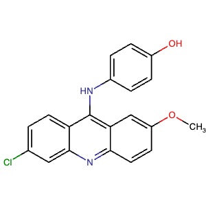 CAS 5409-67-6 | 4-((6-Chloro-2-methoxyacridin-9-yl)amino)phenol