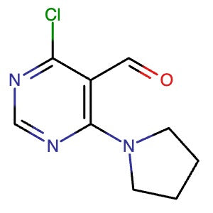 54503-92-3 | 4-Chloro-6-(pyrrolidin-1-yl)pyrimidine-5-carbaldehyde - Hoffman Fine Chemicals