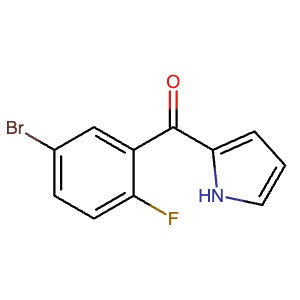 552331-21-2 | (5-Bromo-2-fluoro-phenyl)-(1H-pyrrol-2-yl)-methanone - Hoffman Fine Chemicals